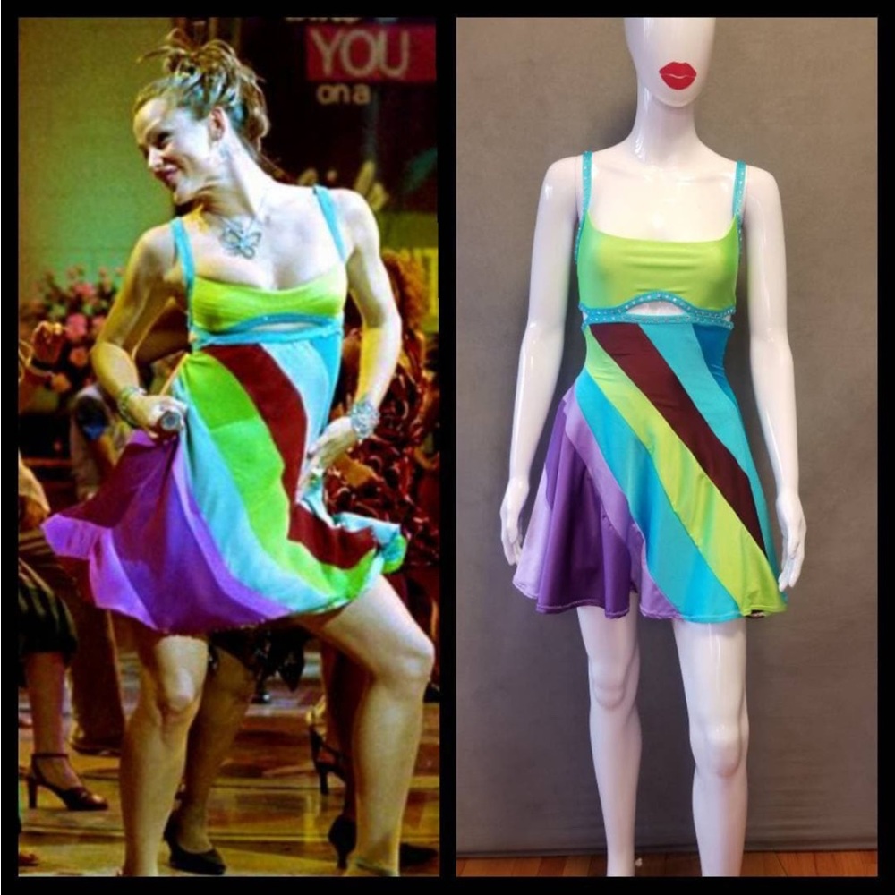 Custom 13 Going On 30 Versace dress